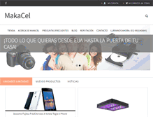 Tablet Screenshot of makacel.com
